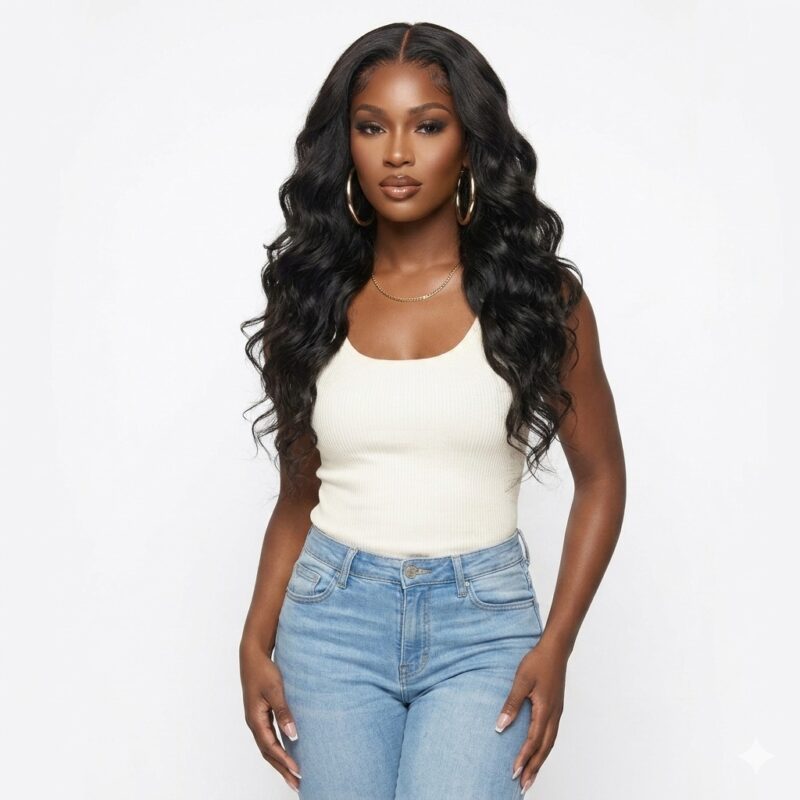 13x6 hd virgin deep wave frontal wig
