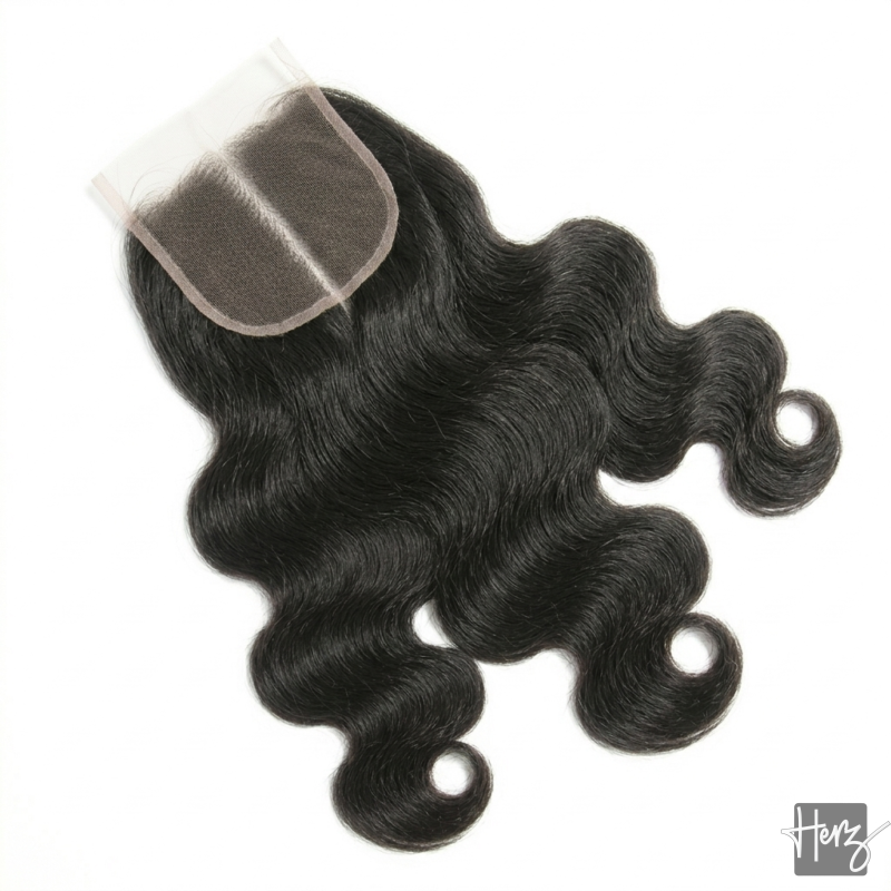 2x6 hd virgin body wave closure