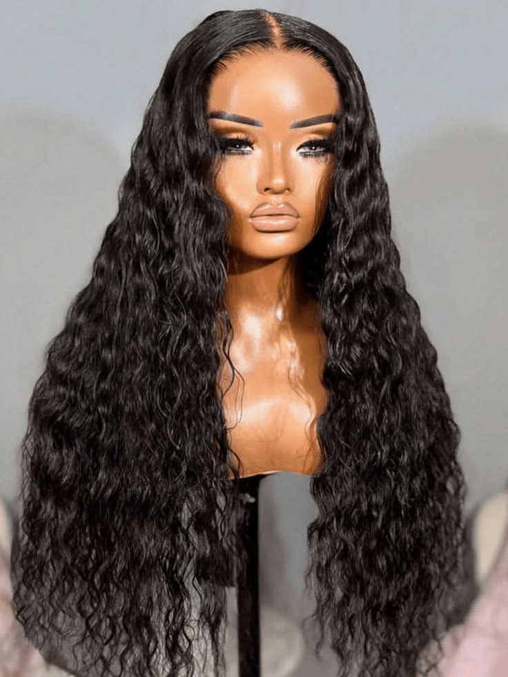 13x6 hd virgin water wave frontal wig 13x6 HD Virgin Water Wave Frontal Wig-3