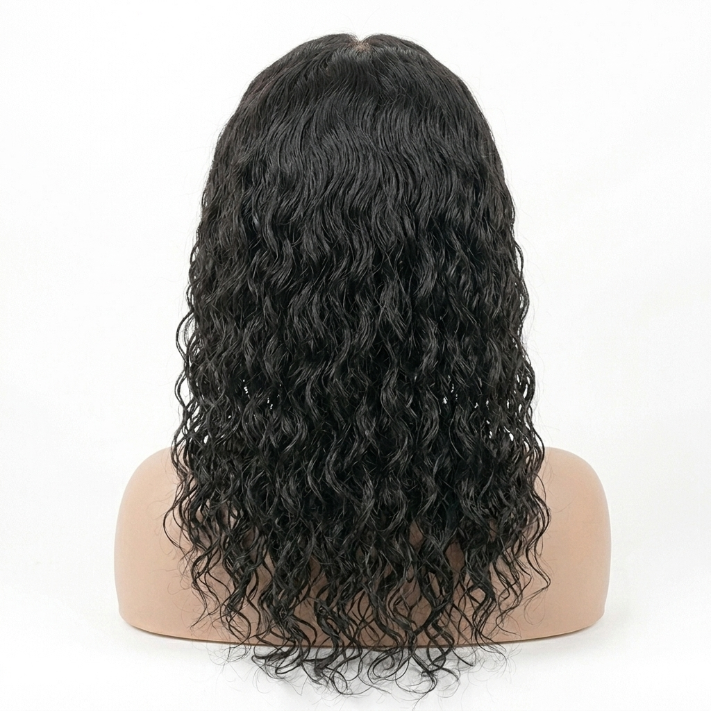 5x5 hd virgin water wave closure wig 5x5 hd virgin water wave closure wig