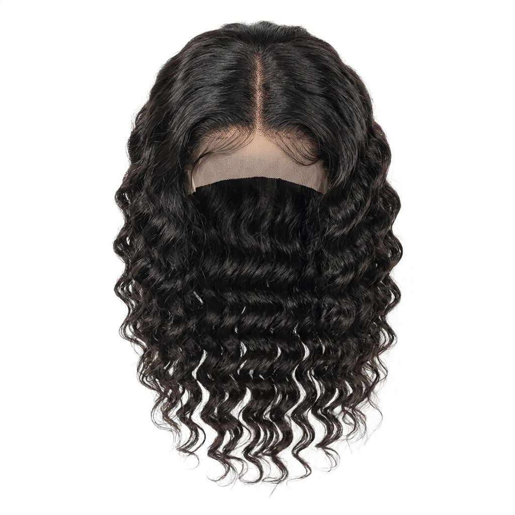 5x5 hd virgin deep wave closure wig 5x5 hd virgin deep wave closure wig