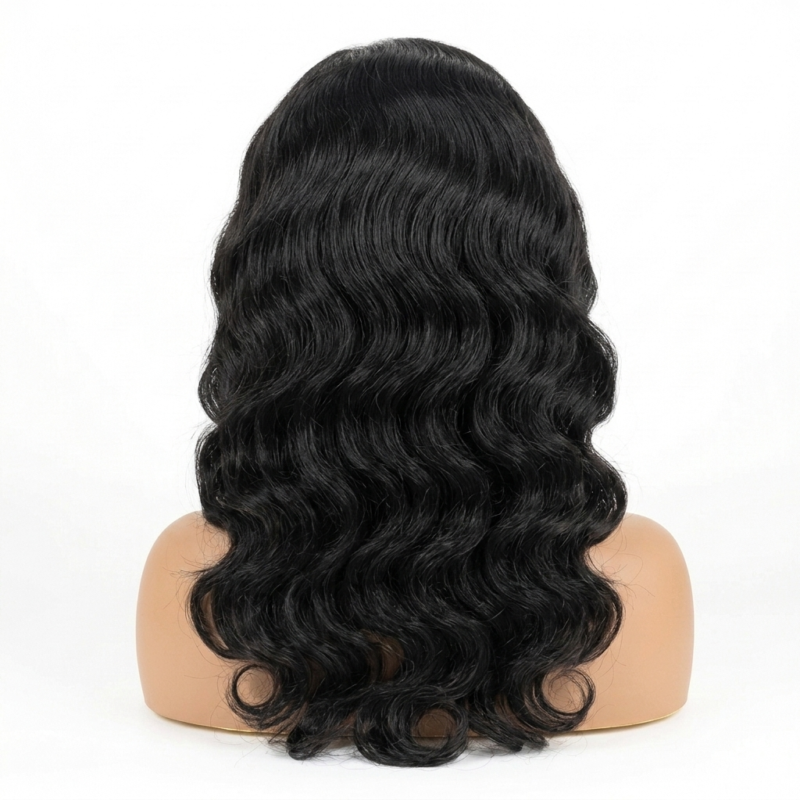 13x6 hd virgin body wave frontal wig