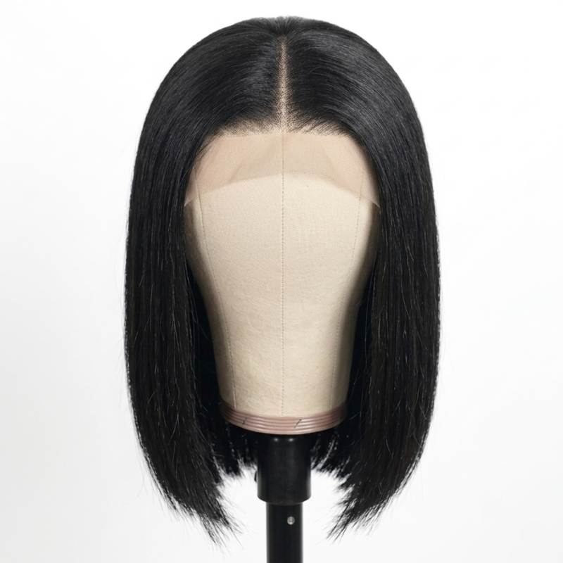 Home 4x4 hd lace closure bob wig 4